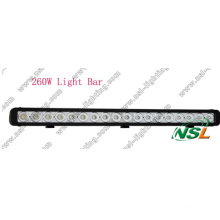 Barre lumineuse 4X4 du CREE LED de 42 pouces 260W outre de la route Heavy Duty, militaire de Sut, agriculture, marine, lumière minière